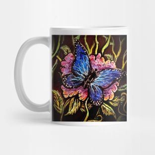 Blue morpho Mug